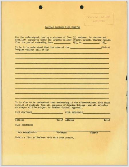 Douglas-College-Club-Charter-form-(1970s)